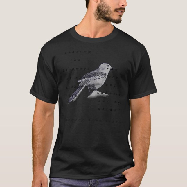 Gregory Alan Isakov Mockingbird Quote T-Shirt (Front)