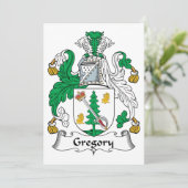 Gregory Family Crest (Standing Front)