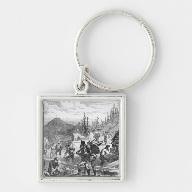 Gregory Gold Diggings, Colorado Keychain (Front)