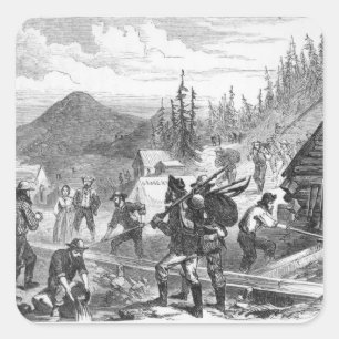 Gregory Gold Diggings, Colorado Square Sticker