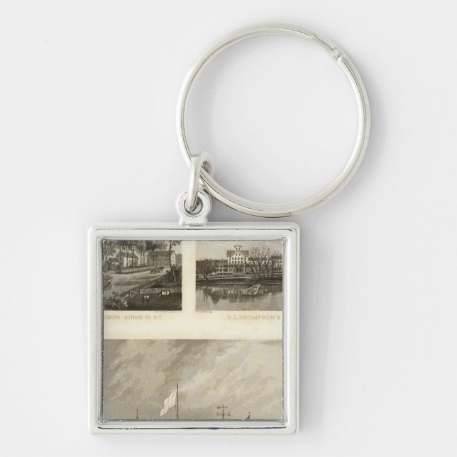 Gregory House, Doane, Thompson residences Keychain (Front)