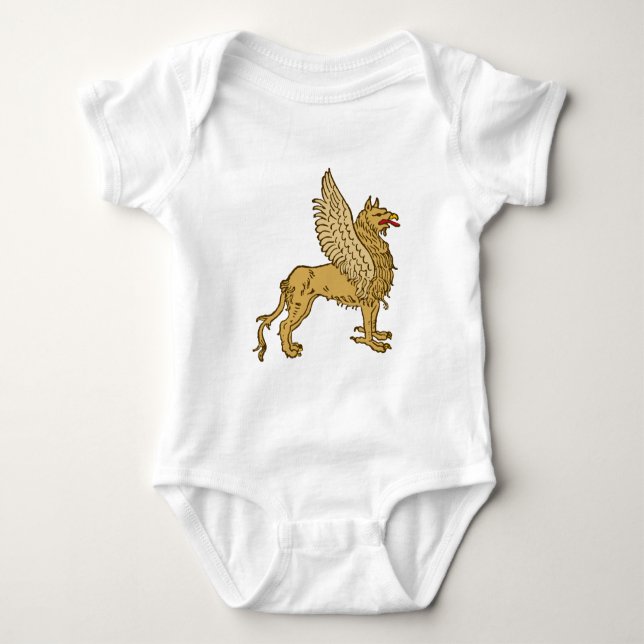Greif griffin gryphon baby bodysuit (Front)