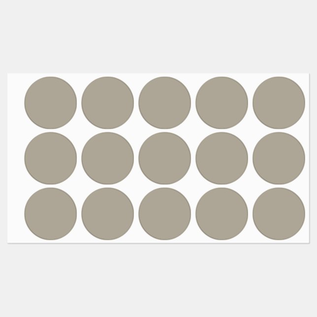 Greige Kids' Labels (Sheet)