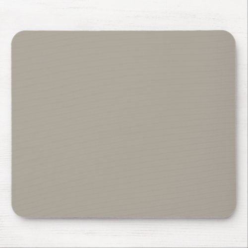Greige Solid Color Customize It Mouse Pad