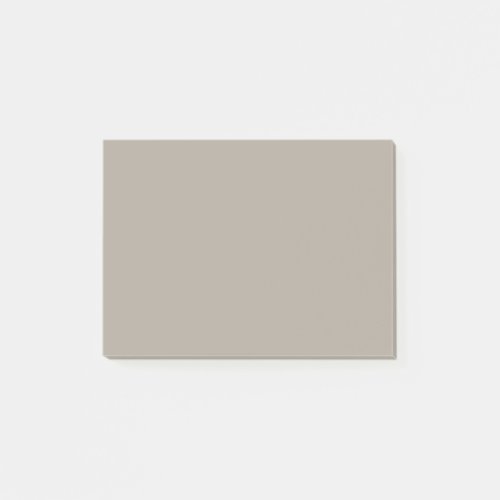 Greige Solid Color Customize It Post_it Notes