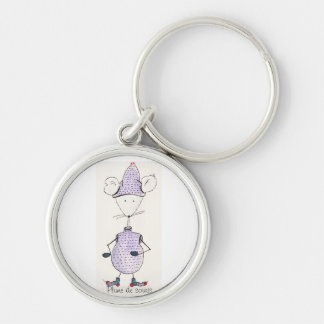 Grelotte mouse key door keychain
