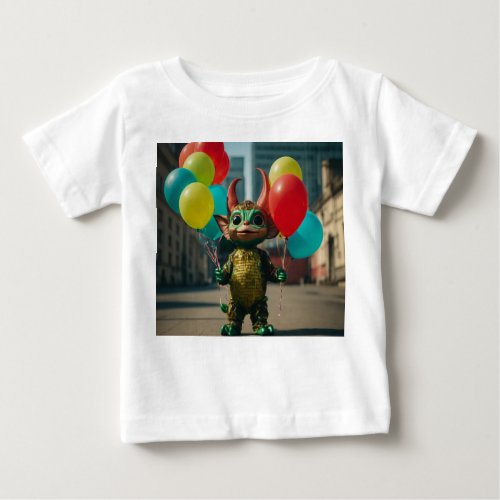 Gremlin Balloon Parade Baby Kids T_Shirt Design