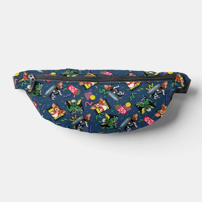 Gremlins™ 80's Retrowave Pattern Fanny Pack (Lay Down)