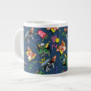 Gremlins™ 80's Retrowave Pattern Giant Coffee Mug