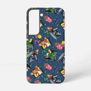 Gremlins™ 80's Retrowave Pattern Samsung Galaxy S22 Case