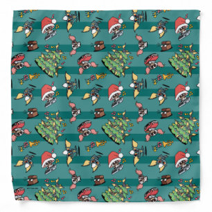 Gremlins Cute Comic Christmas Pattern Bandana