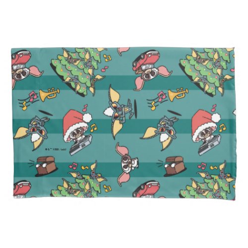 Gremlins  Cute Comic Christmas Pattern Pillow Case