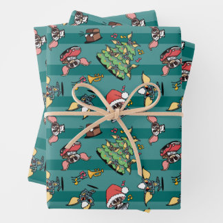 Gremlins | Cute Comic Christmas Pattern Wrapping Paper Sheets