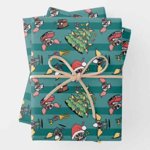 Gremlins | Cute Comic Christmas Pattern