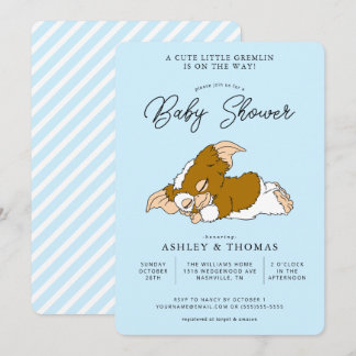 Gremlins | Gizmo Boy Baby Shower Invitation
