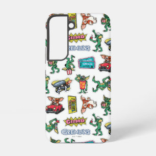 Gremlins™ Sticker Fun Pattern Samsung Galaxy S22 Case