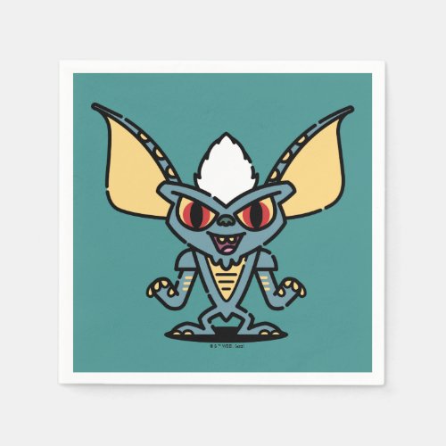 Gremlins  Stripe Cute Comic Character Napkins