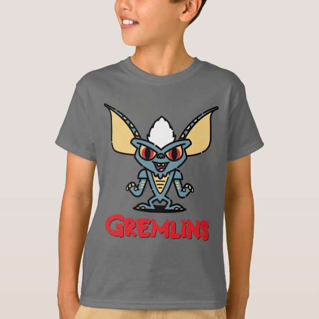 Gremlins | Stripe Cute Comic Character T-Shirt (Front)
