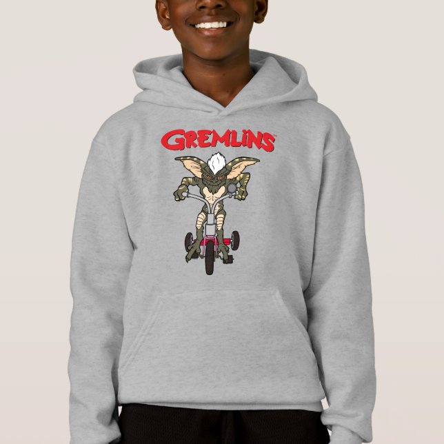 Gremlins | Stripe Riding Tricycle Hoodie (Front)