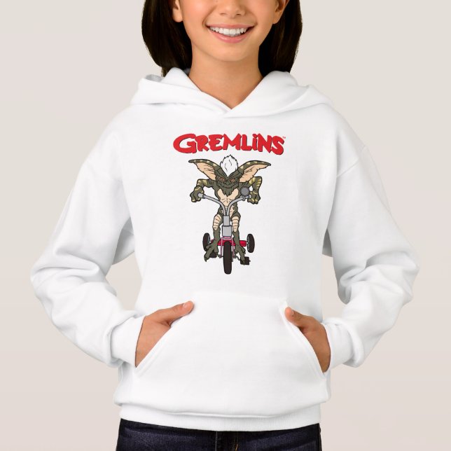 Gremlins | Stripe Riding Tricycle Hoodie (Front)