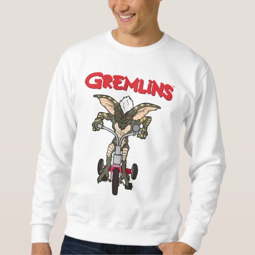 Gremlins  Stripe Riding Tricycle Sweatshirt