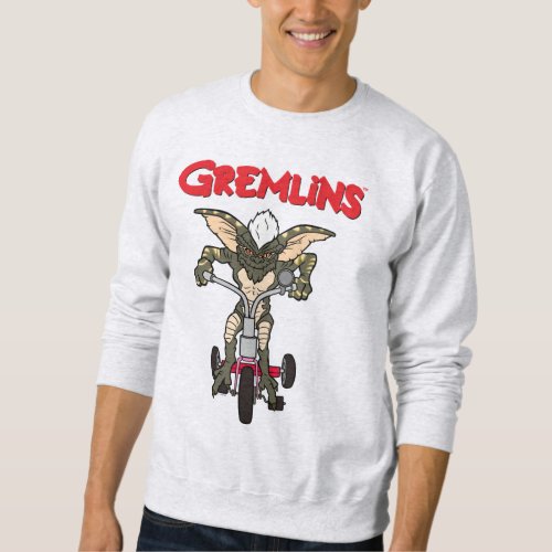 Gremlins  Stripe Riding Tricycle Sweatshirt