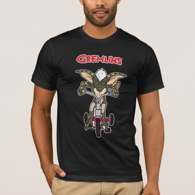 Gremlins | Stripe Riding Tricycle T-Shirt (Front)
