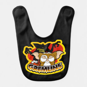 Gremlins   Stripe Scaring Gizmo Baby Bib