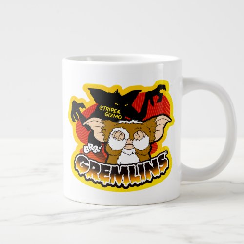 Gremlins  Stripe Scaring Gizmo Giant Coffee Mug