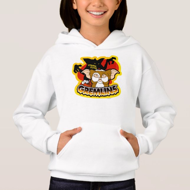 Gremlins | Stripe Scaring Gizmo Hoodie (Front)