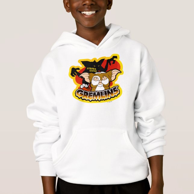 Gremlins | Stripe Scaring Gizmo Hoodie (Front)