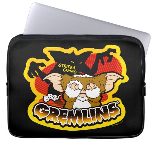 Gremlins  Stripe Scaring Gizmo Laptop Sleeve