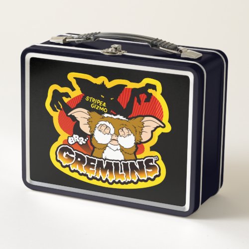 Gremlins  Stripe Scaring Gizmo Metal Lunch Box