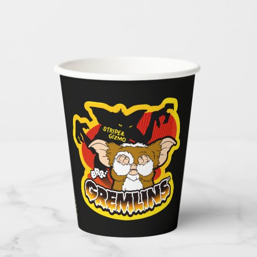 Gremlins  Stripe Scaring Gizmo Paper Cups