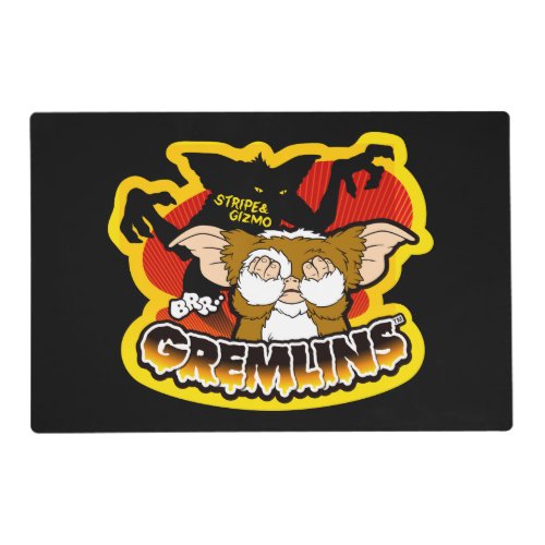 Gremlins  Stripe Scaring Gizmo Placemat