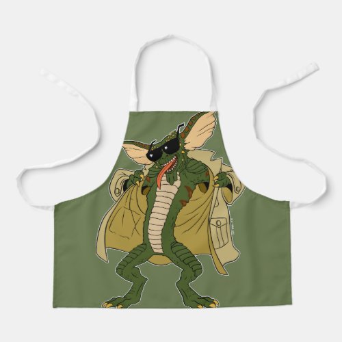 Gremlins  Stripe Trench Coat Flash Apron