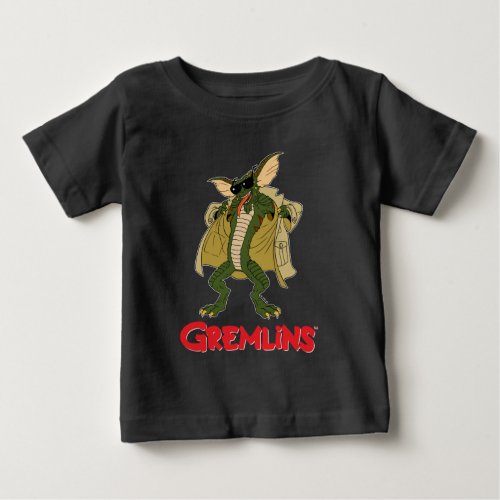 Gremlins  Stripe Trench Coat Flash Baby T_Shirt