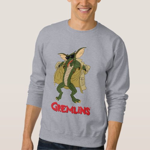 Gremlins  Stripe Trench Coat Flash Sweatshirt