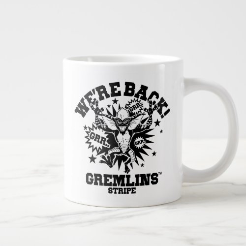 Gremlins  Stripe Were Back Giant Coffee Mug