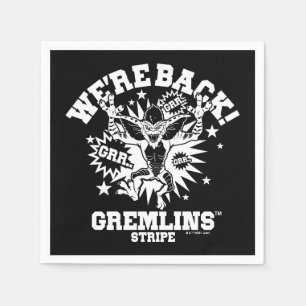 Gremlins   Stripe We're Back Napkins