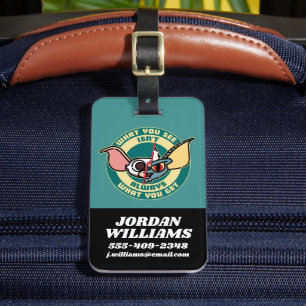 Gremlins What You See Isn't Always What You Get Luggage Tag