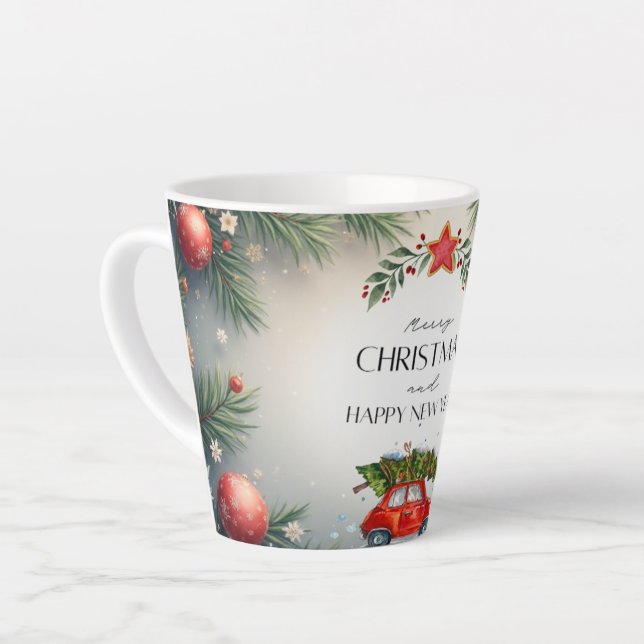Gren&Red Holiday mug 2025 (Left Angle)