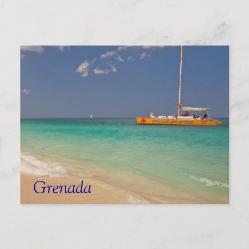 Grenada Beach Postcard