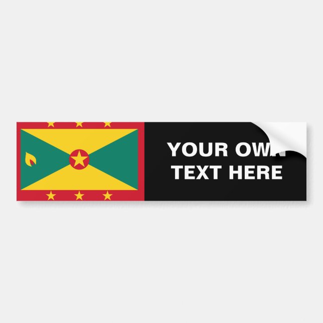 Grenada Bumper Sticker (Front)