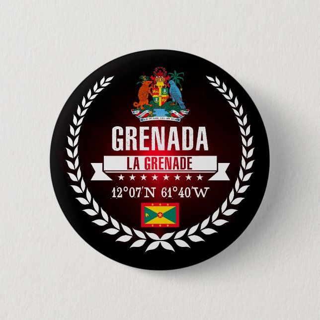 Grenada Button (Front)