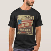Story Begins In Grenada T-Shirt Story Begins In Grenada T-Shirt