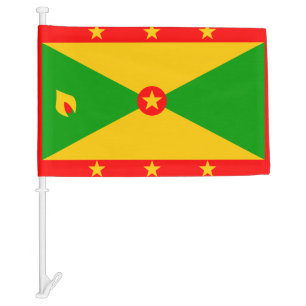Grenada Car Flag