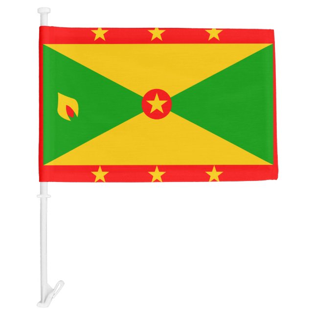Grenada Car Flag (Front)