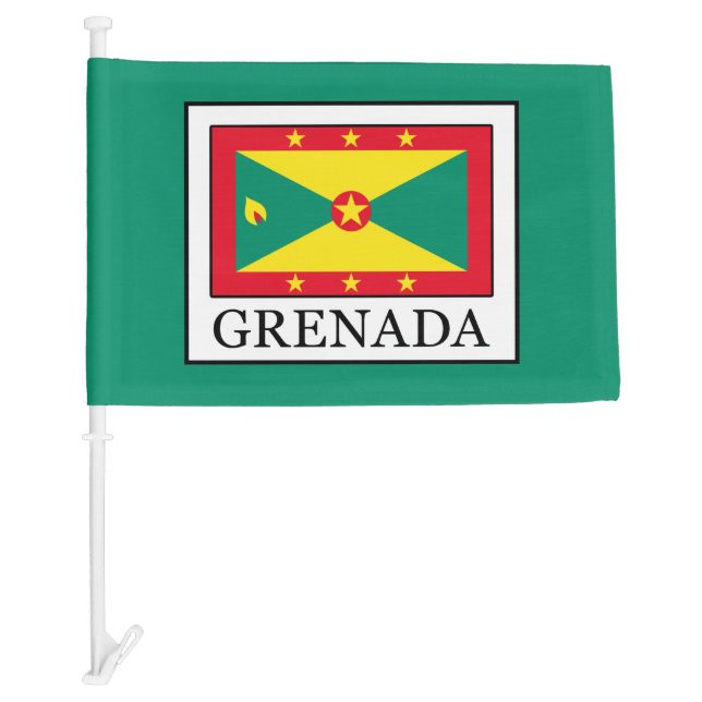 Grenada Car Flag (Front)