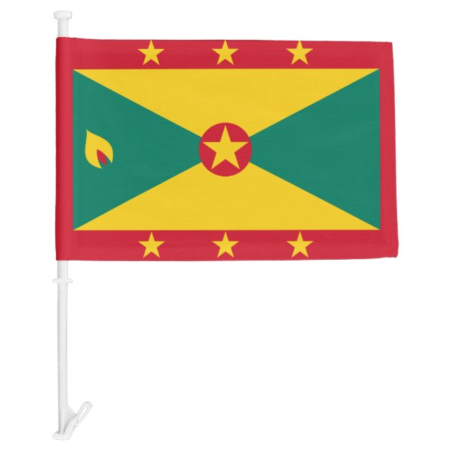 Grenada Car Flag (Front)